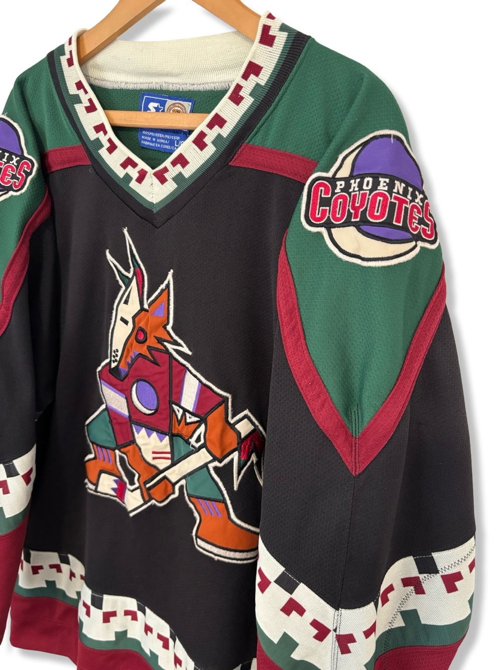 Vintage 90s Starter Phoenix Coyotes Hockey Jersey - Picture 5 of 6